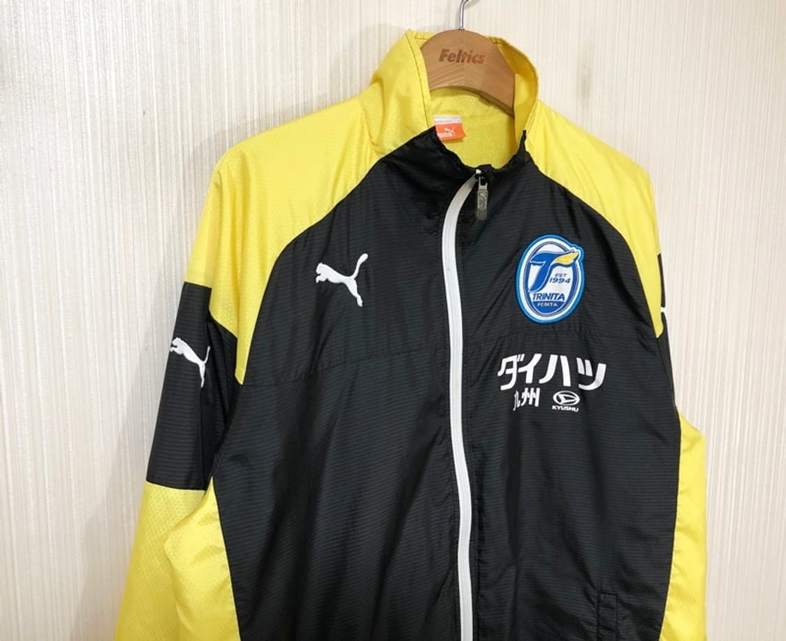 J2리그 푸마 오이타 트리니타 바람막이/우븐자켓 L(해외) 상품이미지5