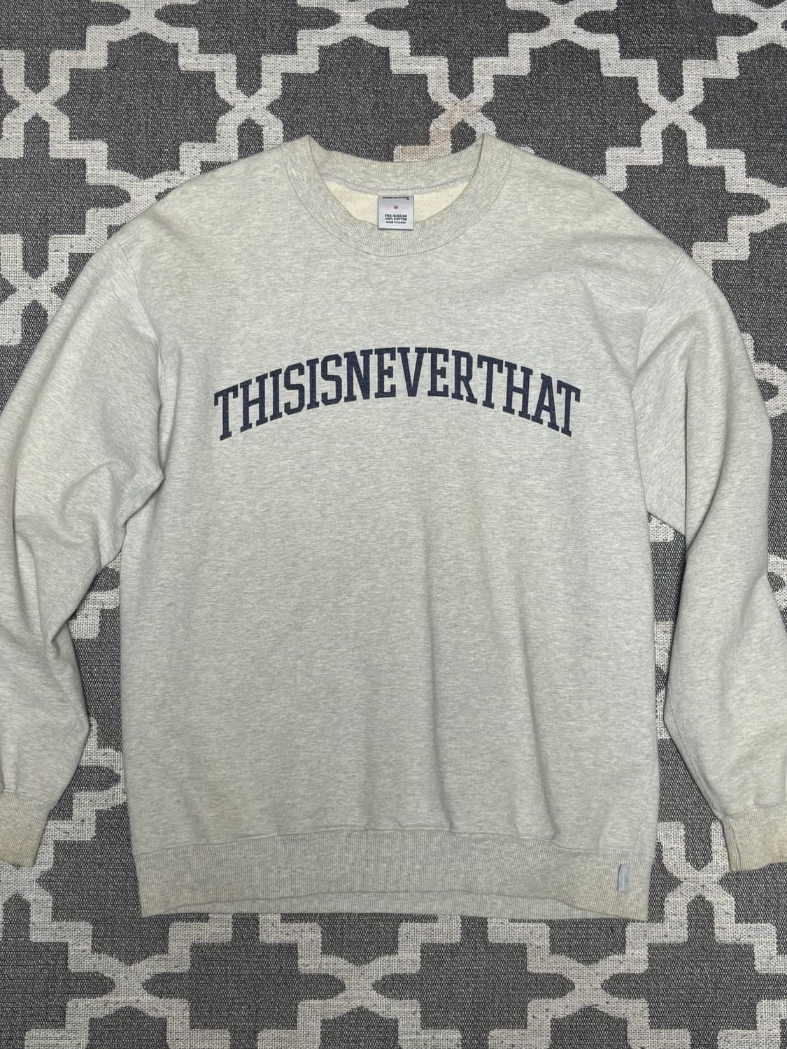 디스이즈네버댓 스웨트셔츠 맨투맨 M 상품이미지1
