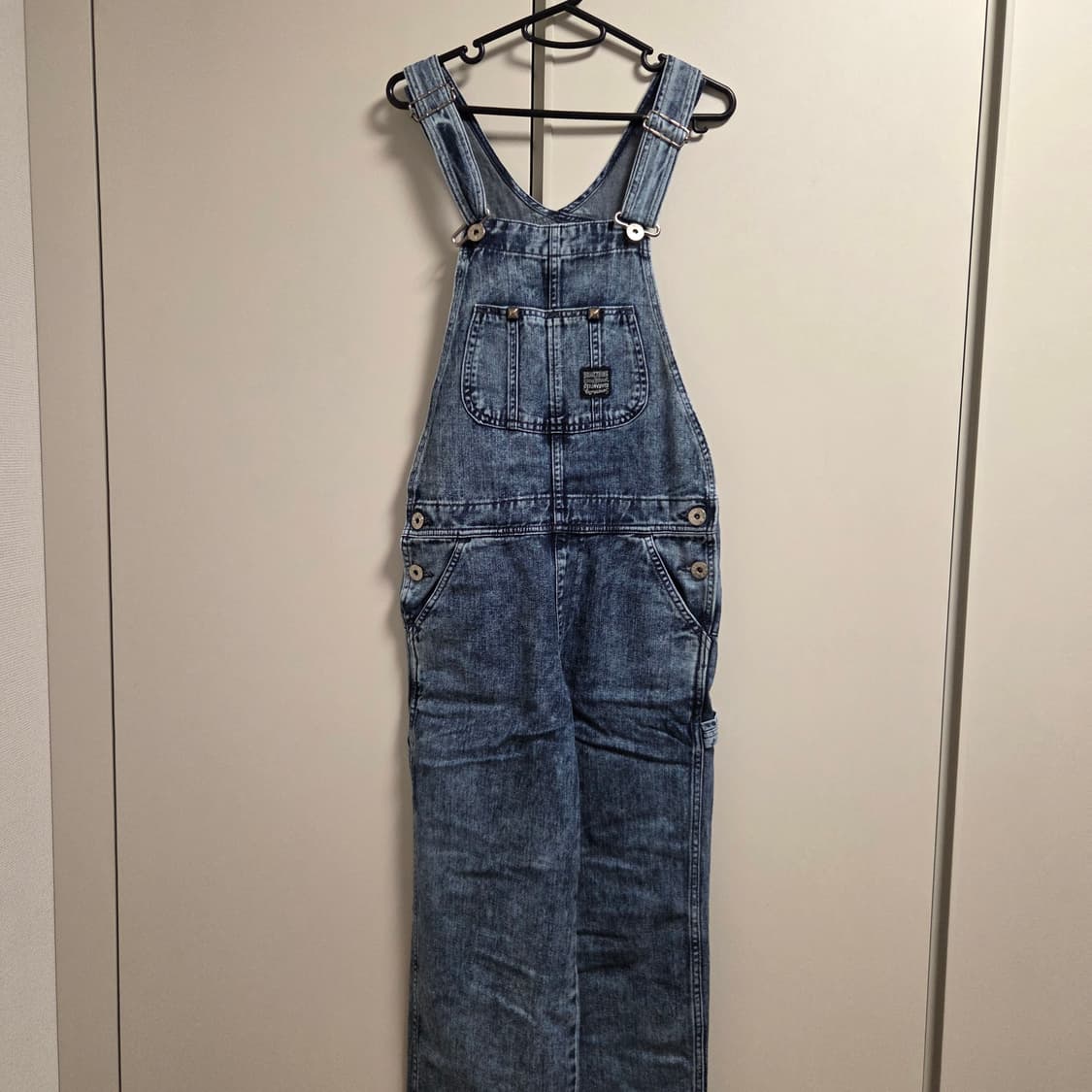 Edwin 카펜터 데님 오버롤 청바지 30-31 상품이미지1