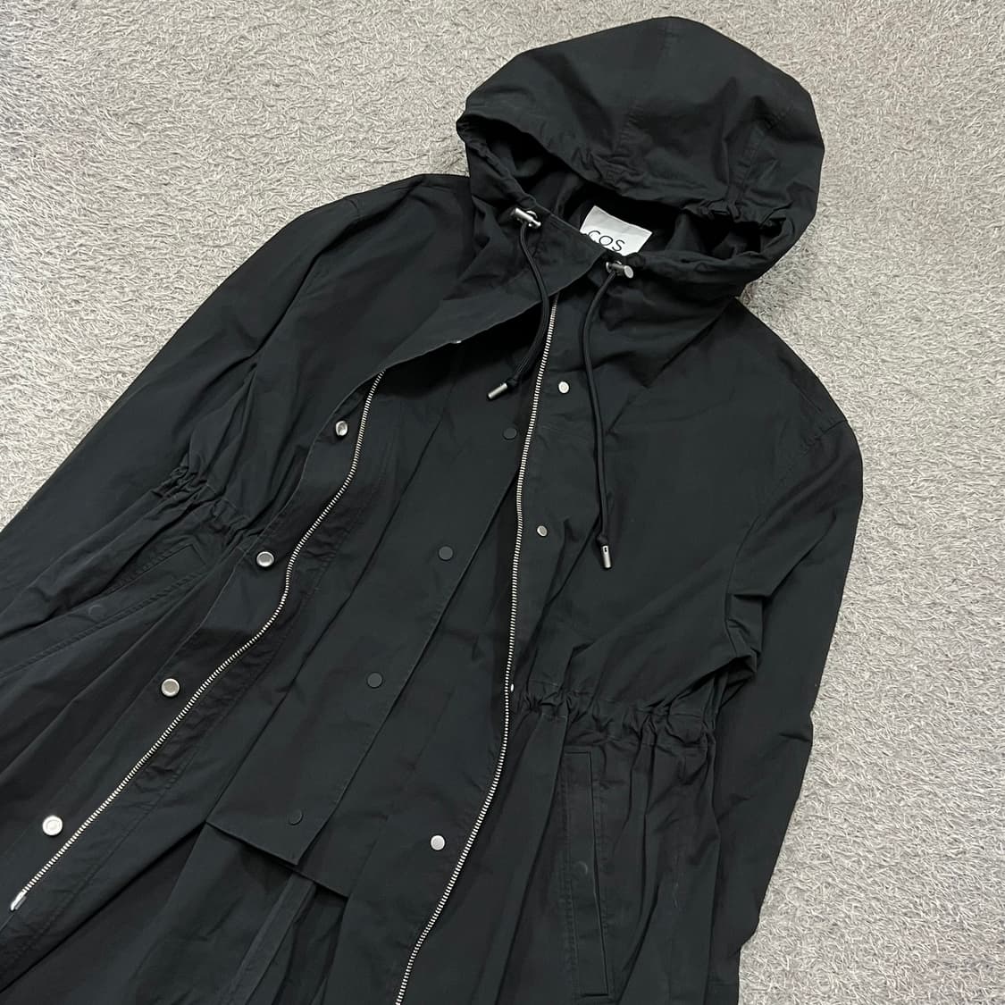 [우먼100] 코스 레이어드 후드야상 상품이미지1