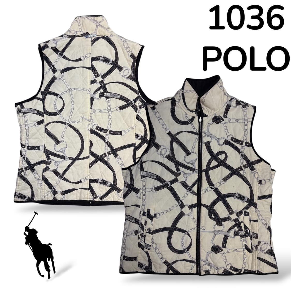 폴로 양면 리버시블 패딩 베스트 상품이미지2