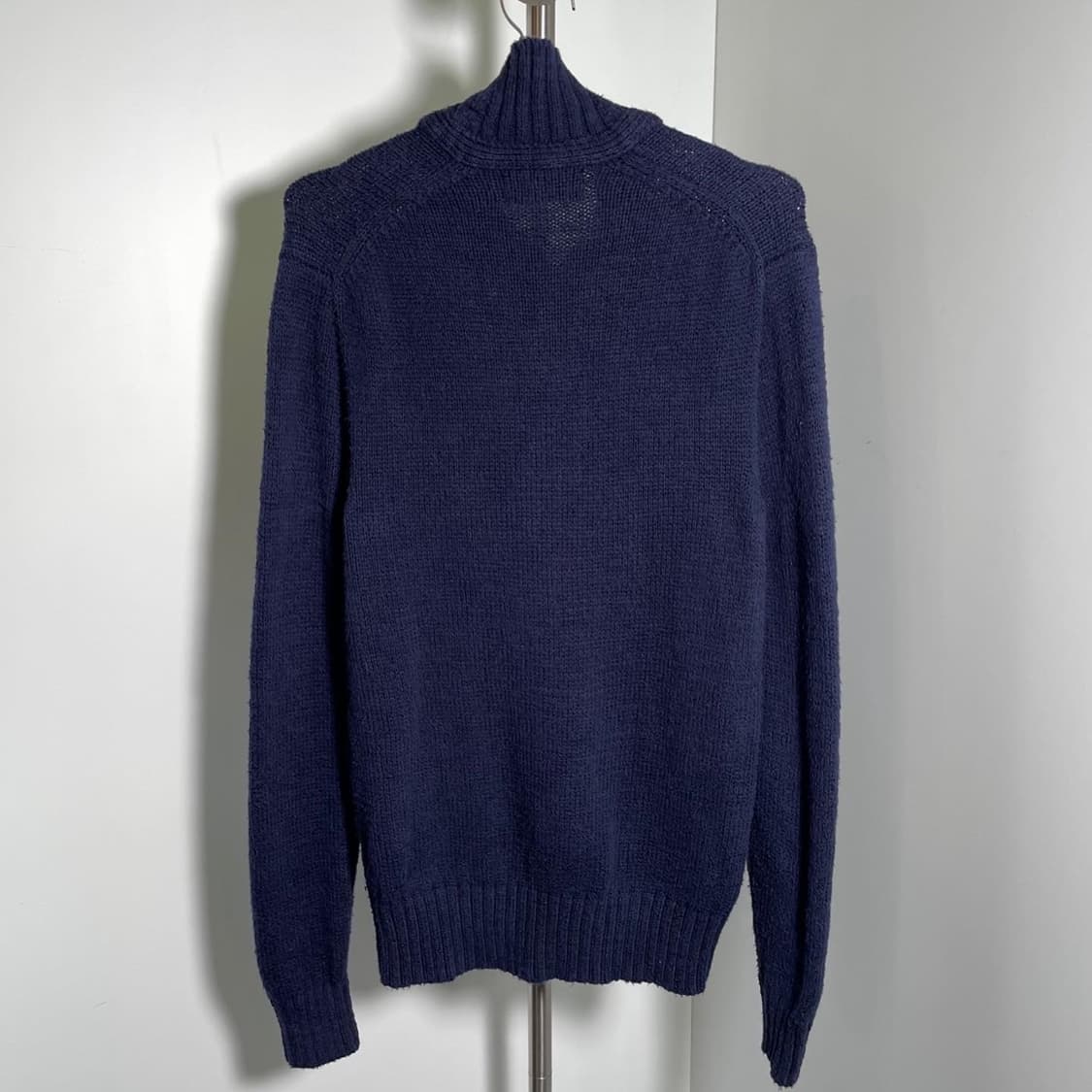 폴로 성조기 하프 버튼 니트 상품이미지2