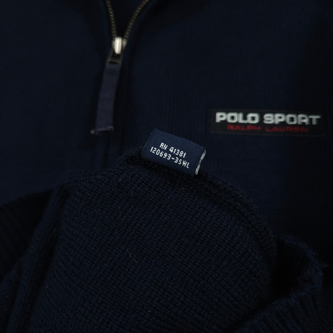 XL(105) 폴로 스포츠 패딩니트 네이비 상품이미지5