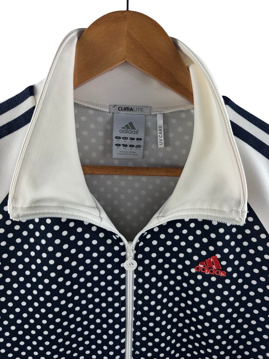 아디다스 네이비 화이트 도트 나그랑 져지2986 상품이미지3