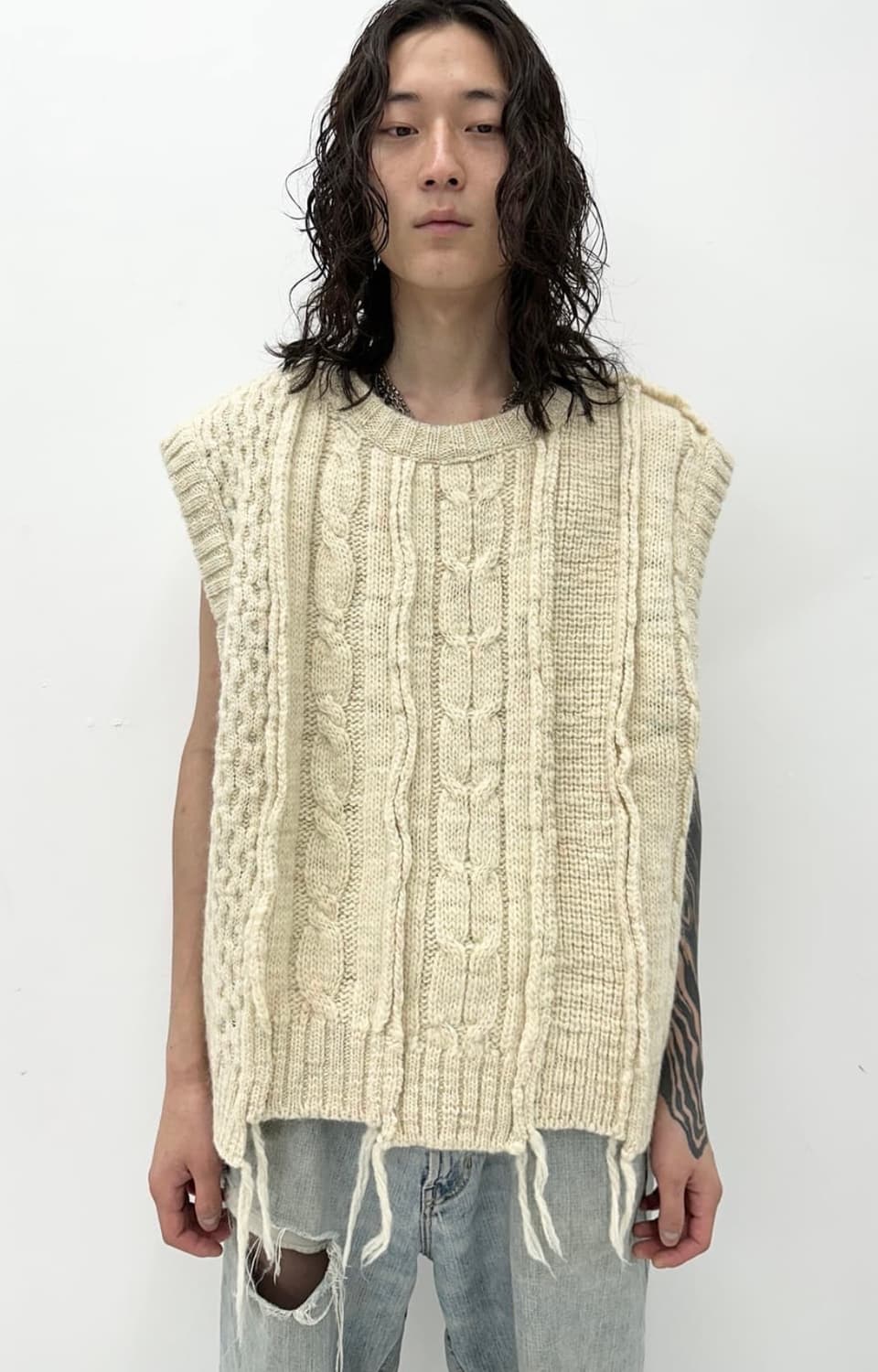 슈가힐 sugarhill 데미지 니트 베스트 (0 사이즈) 상품이미지9