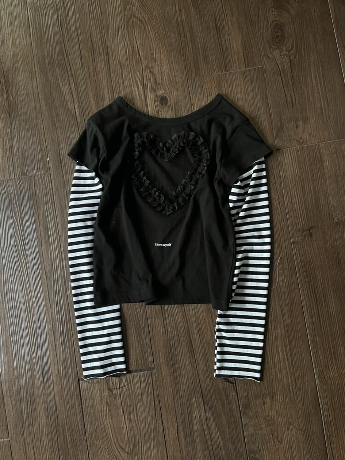 동은 레이어드 롱 티셔츠 상품이미지2