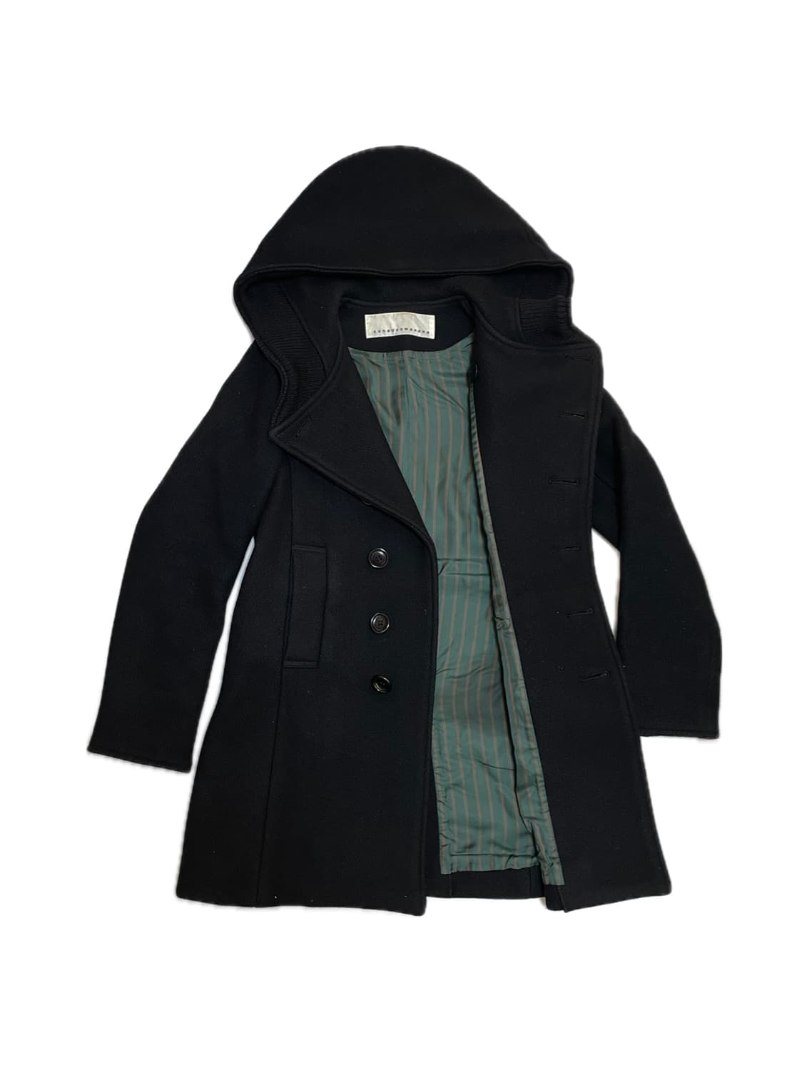 Sunao Kuwahara hood botton coat 상품이미지4