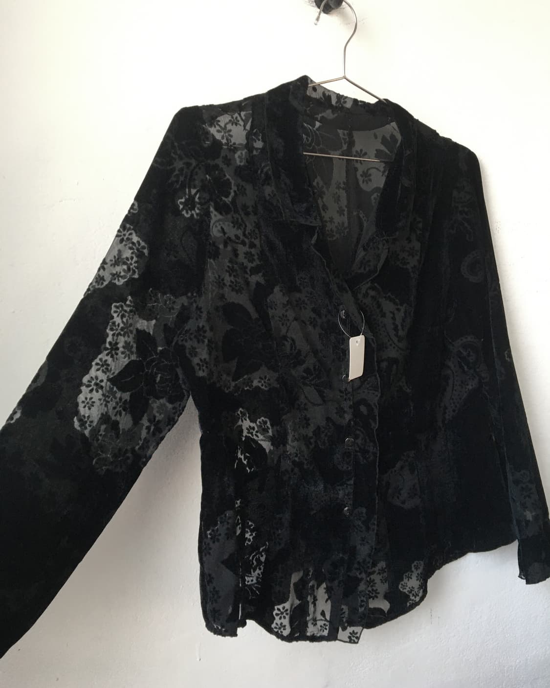 Ornament pattern valvet jacket 상품이미지3