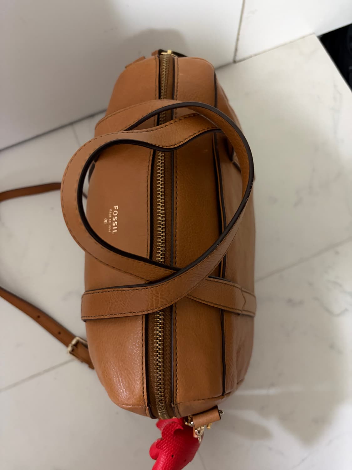 파슬(Fossil) 시드니 사첼백-카멜 상품이미지3