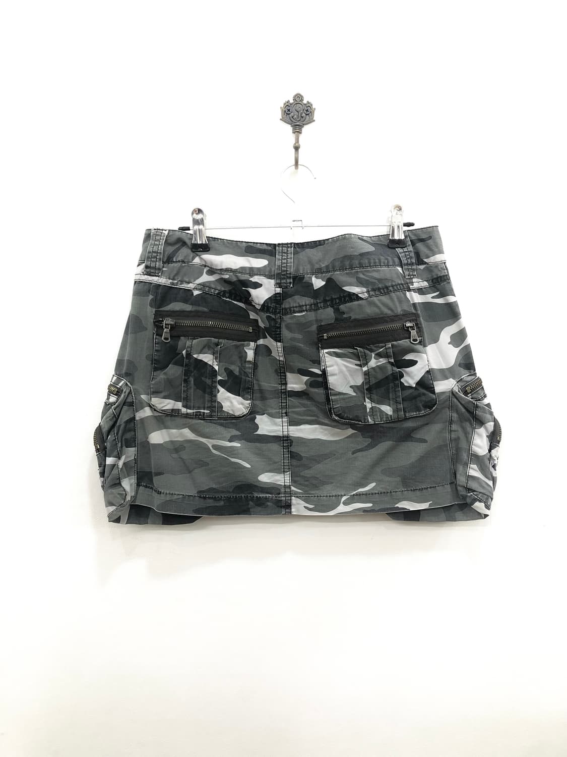 cargo print big pocket mini skirt 상품이미지2