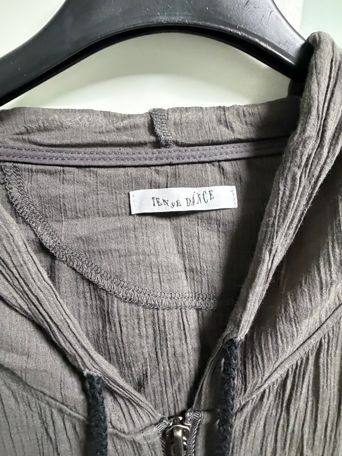 텐스댄스 차콜 후드집업 상품이미지3
