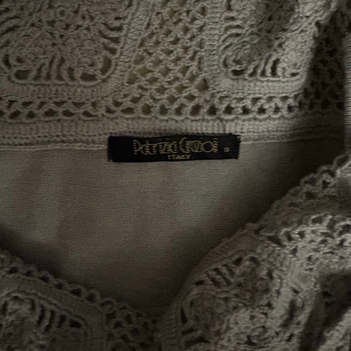 JPN Vintage 모리걸 하구미 레이스 니트 상품이미지3