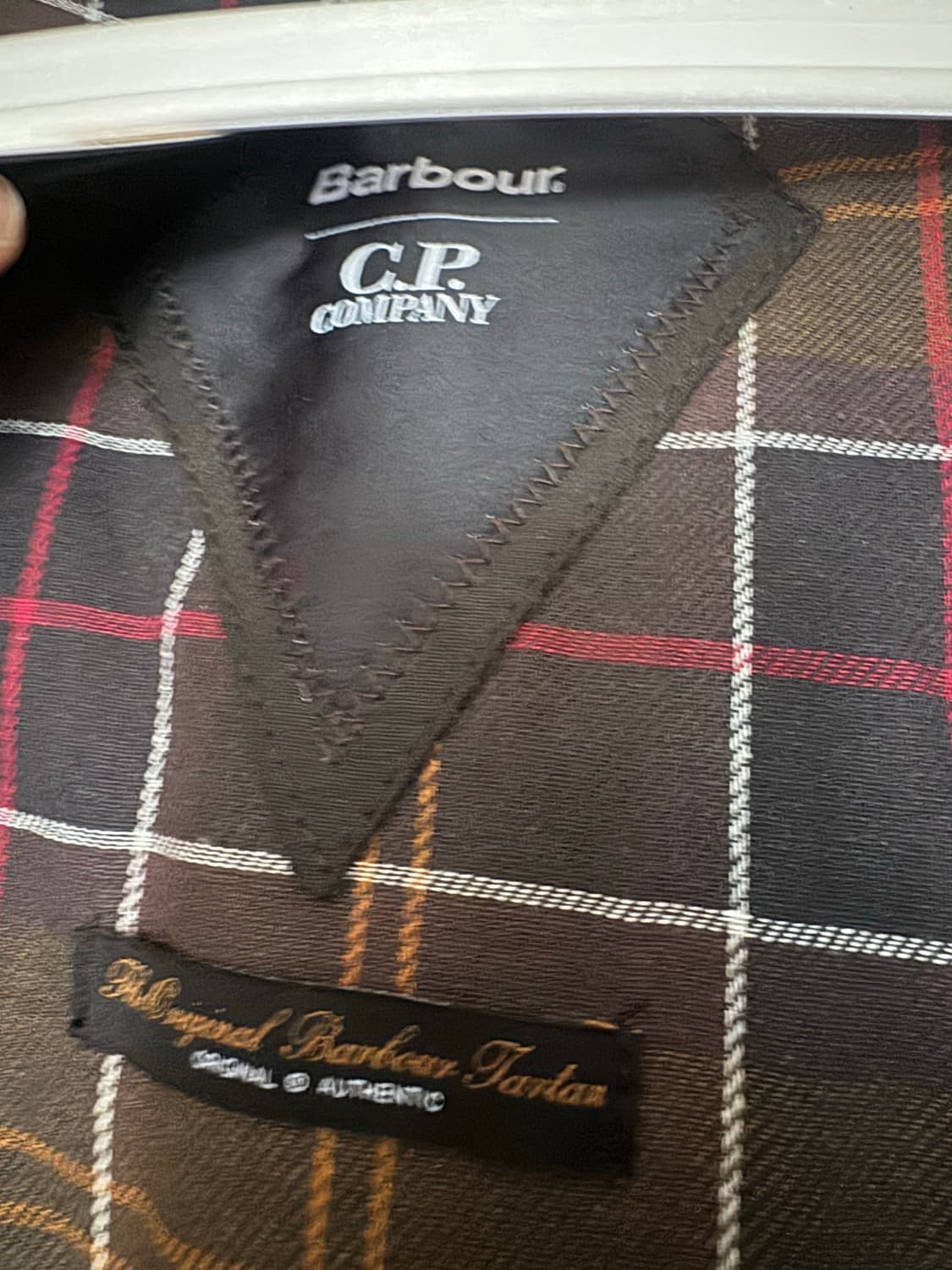 cp 컴퍼니 바버 콜라보 왁스자켓 새상품 상품이미지4