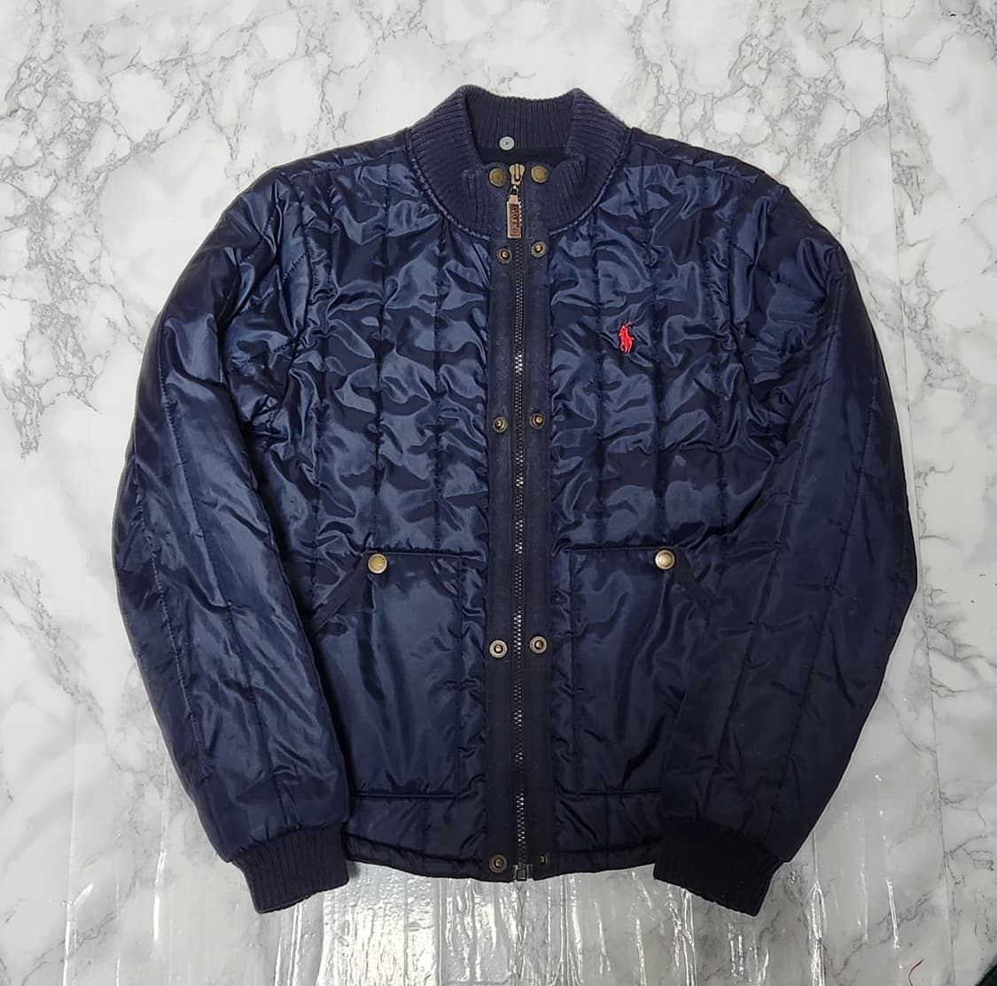 폴로 랄프로렌 딥네이비 퀄팅 자켓 상품이미지1