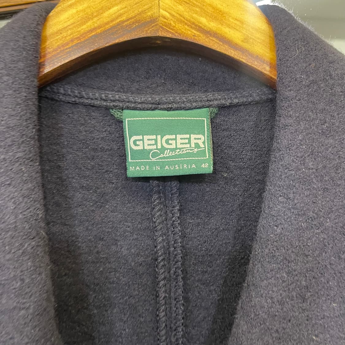 Vintage GEIGER wool jacket 상품이미지3
