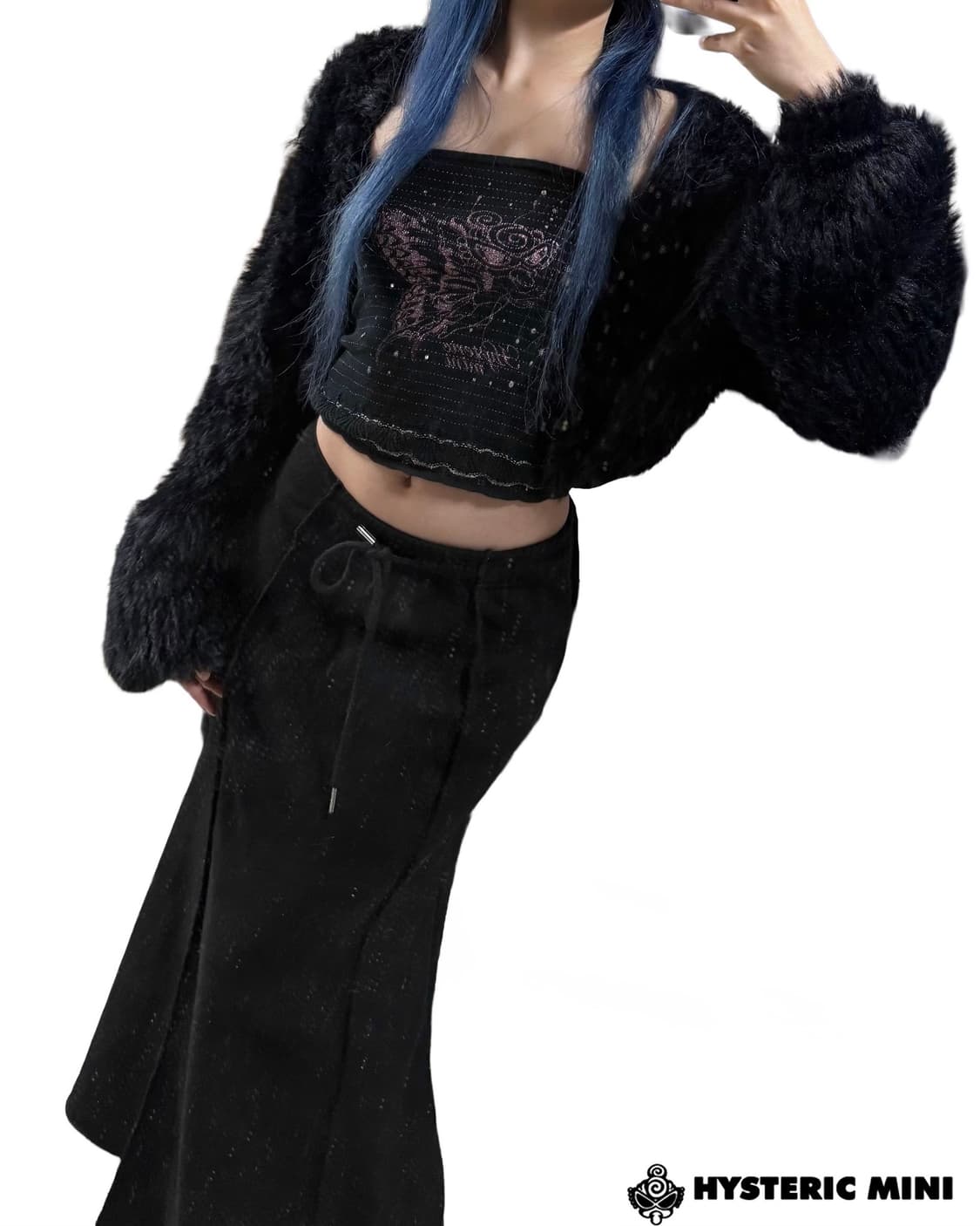 (극레어) 히스테릭 미니 글리터 튜브탑 상품이미지5