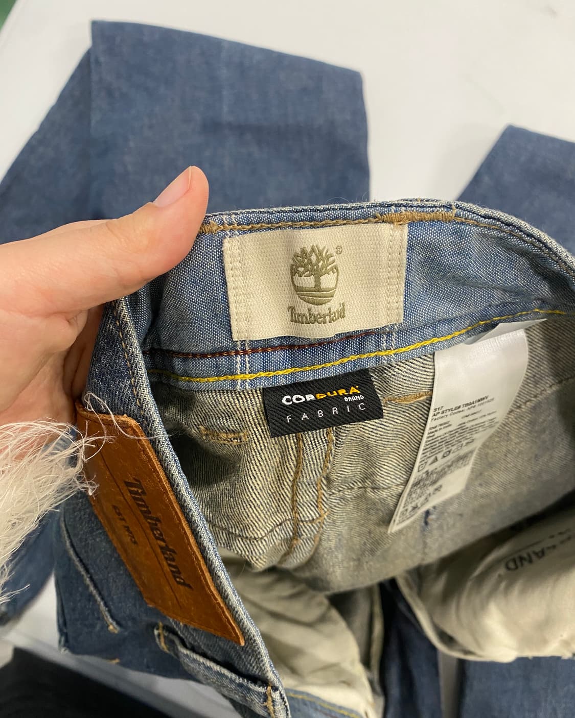 팀버랜드 빈티지 슬림 스키니 데님 팬츠 상품이미지3