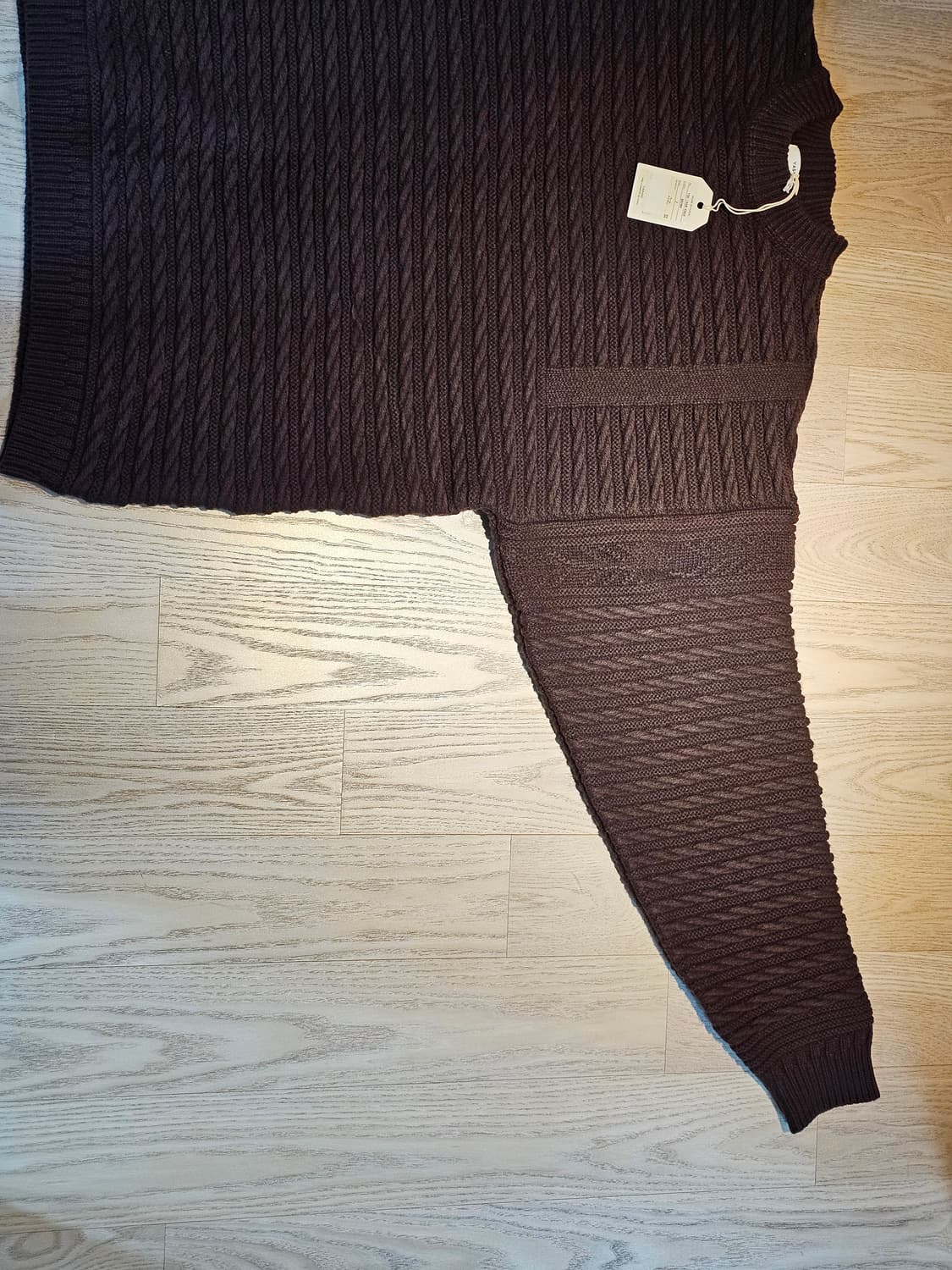 야시키 니트 2 size Brown 상품이미지4