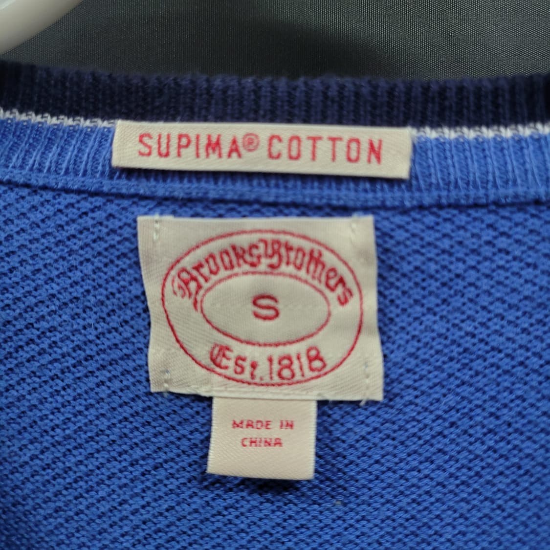 BrooksBrothers 브룩스브라더스 브이넥 니트 상품이미지4