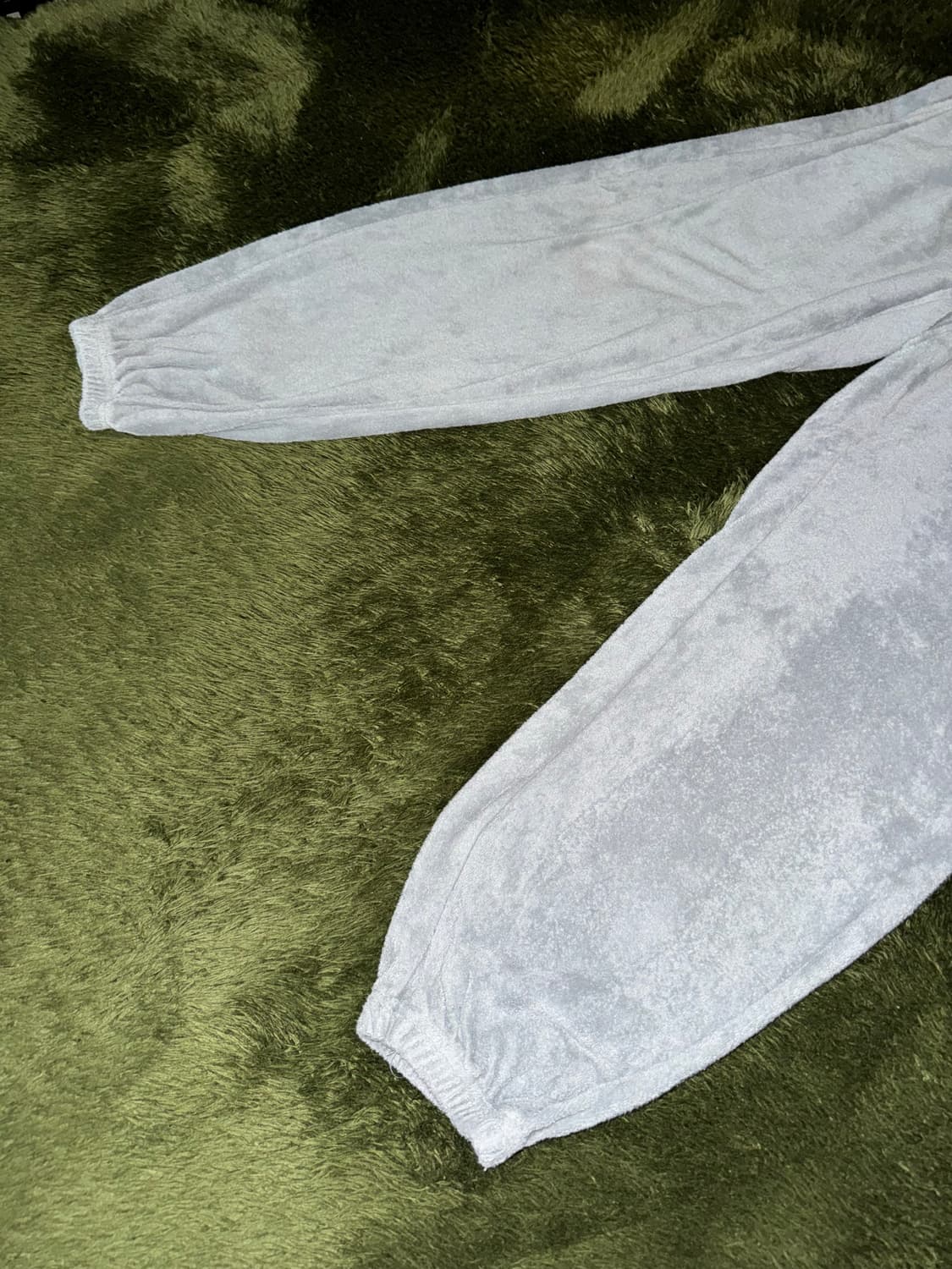 [2] Balansa 발란사 X 송월 타올 테리 조거 팬츠 그레이 상품이미지6