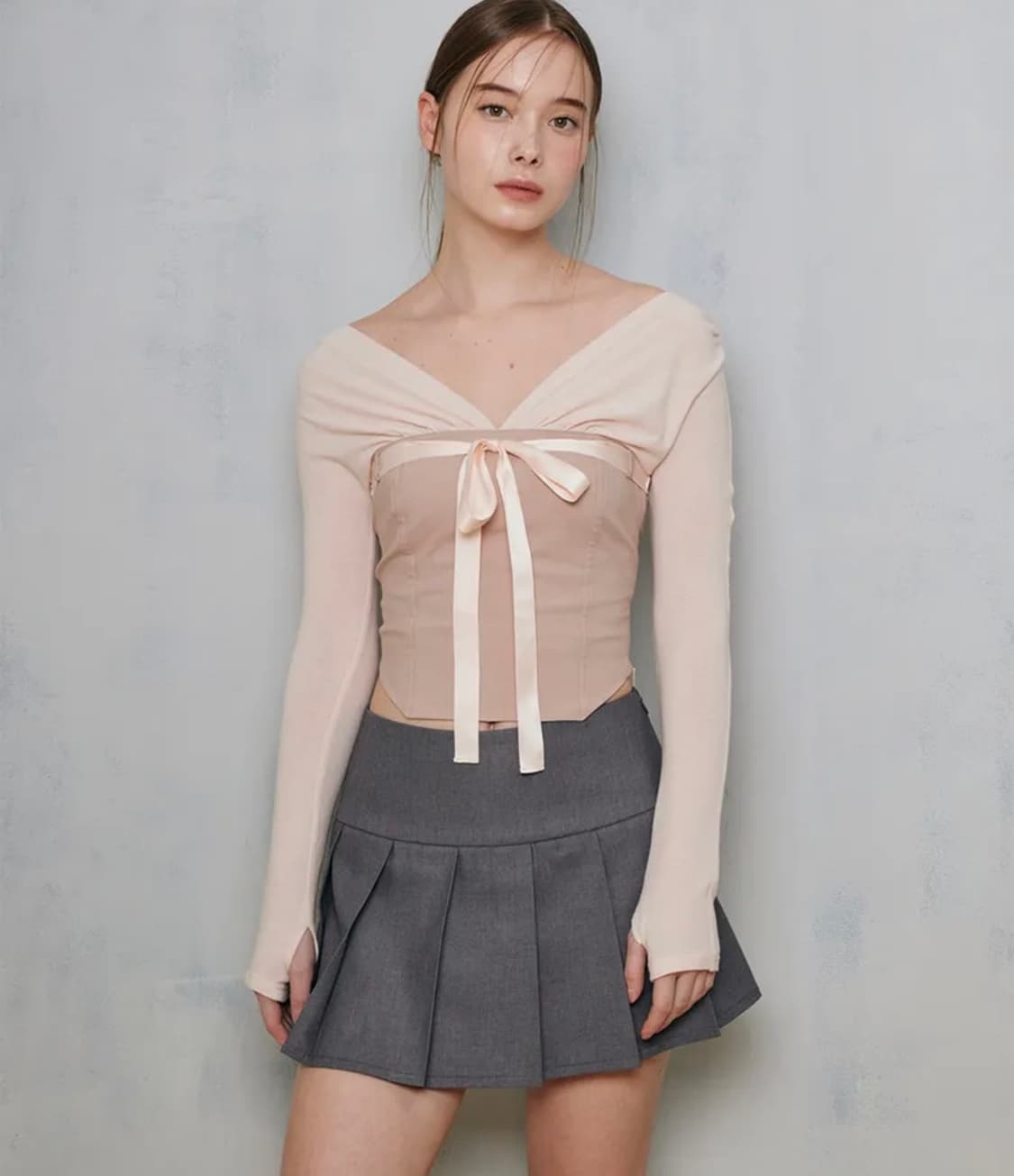 낫유어로즈 미우탑 핑크 s 단종제품 상품이미지2