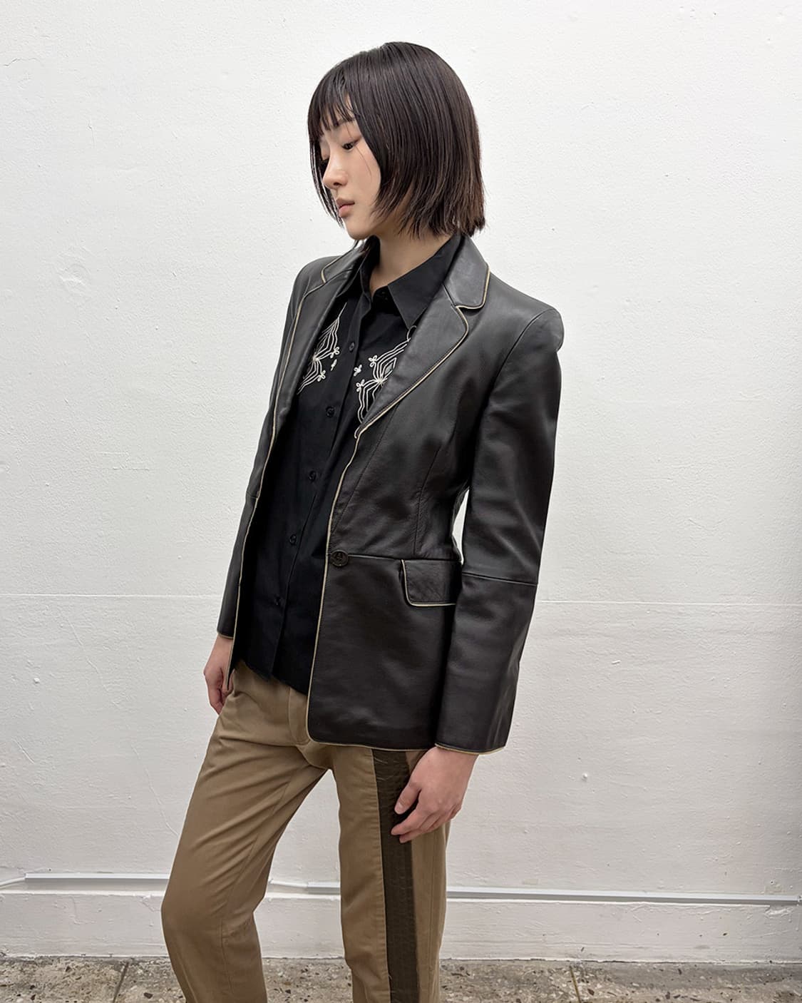 엠포리오 아르마니 램레더 자켓 상품이미지3