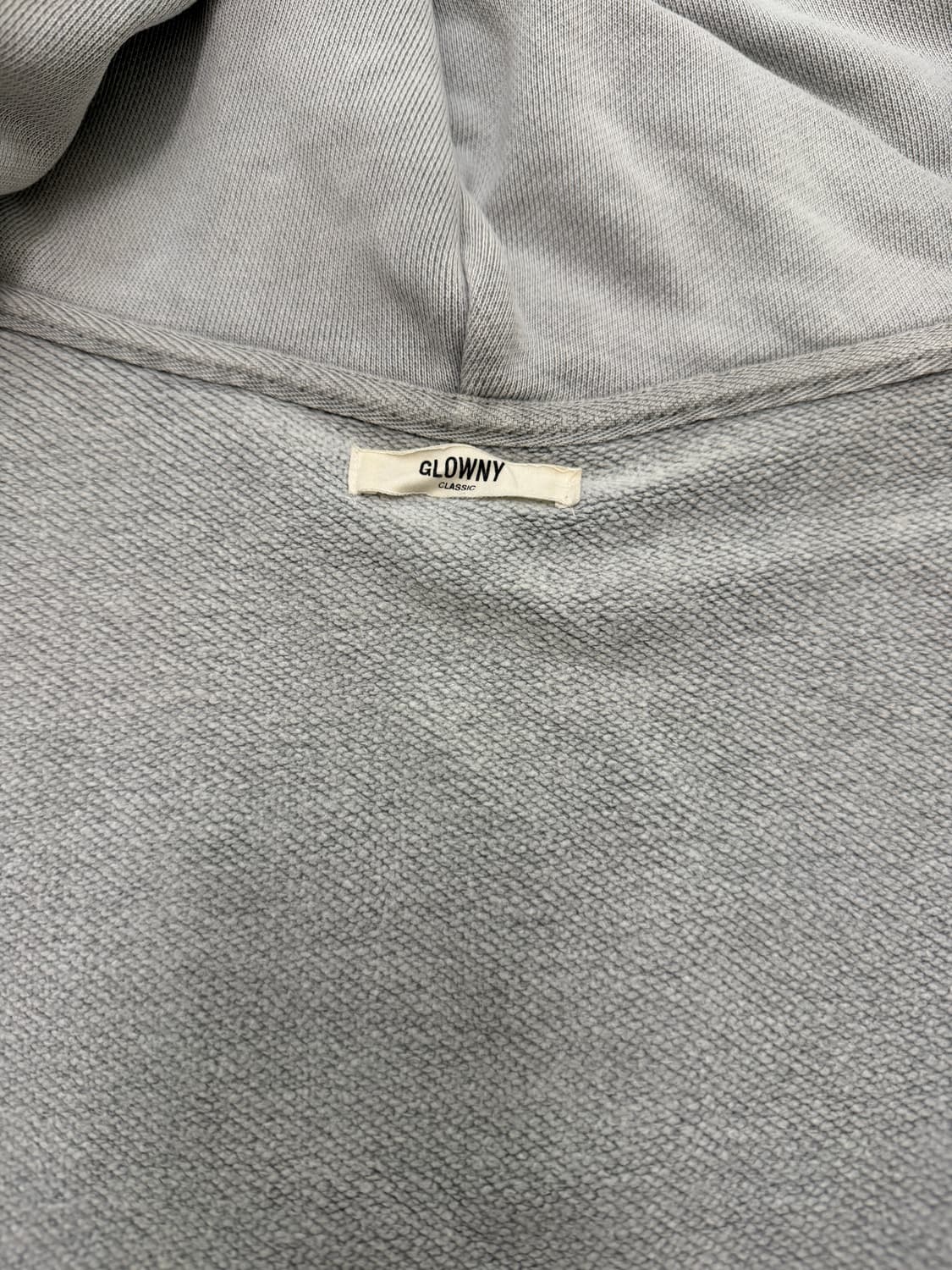 Glowny G classic washed crop zip up 상품이미지4