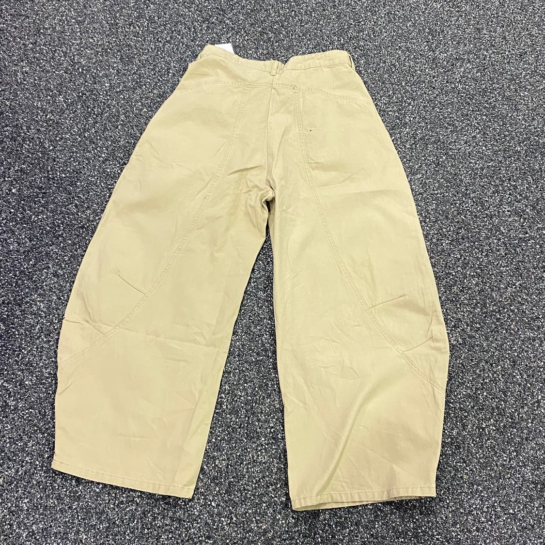 빈티지 베이지 와이드 벌룬팬츠 B3067 상품이미지4