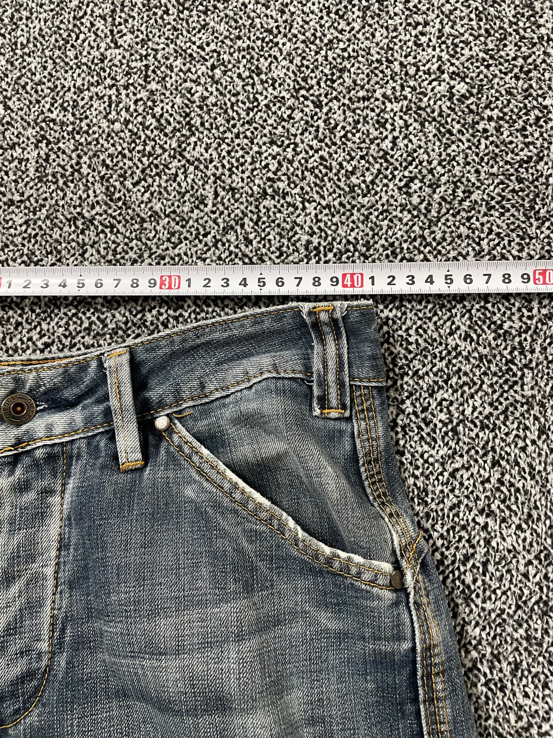 빈티지9. 디젤 Diesel 워싱 데님팬츠 청바지 3d 포켓 진 상품이미지4