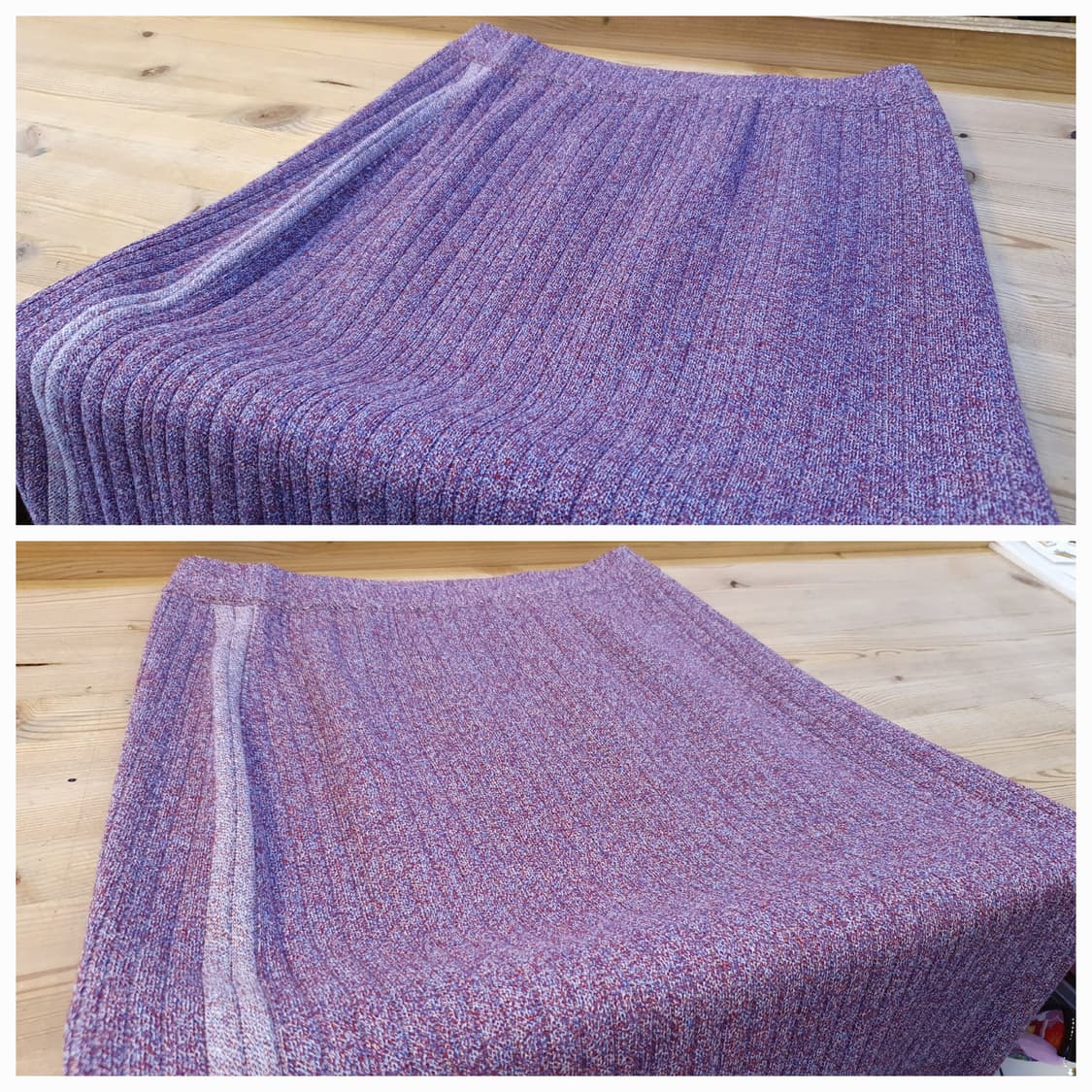 55.the CASHMERE 니트 스커트 상품이미지3