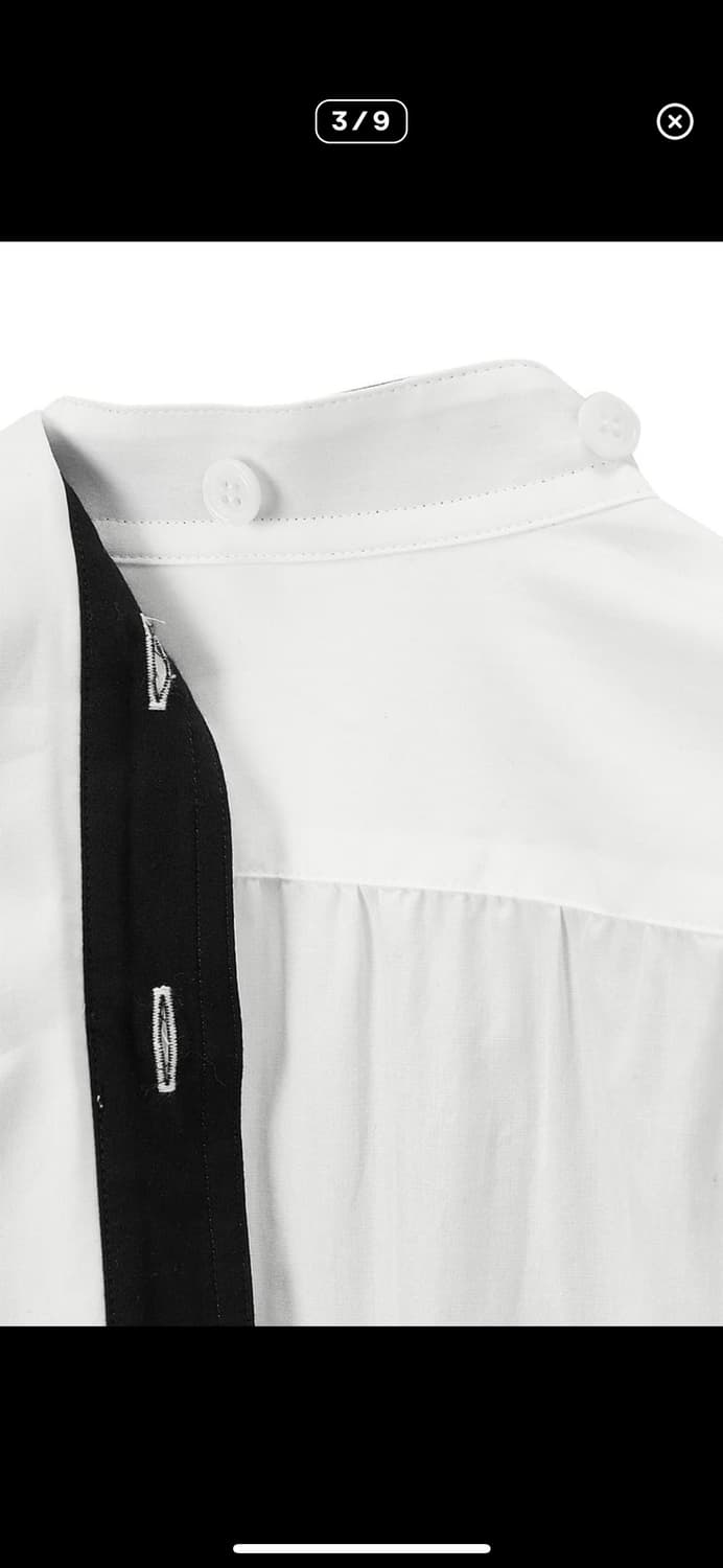Yohji yamamoto pour homme 리버셔블 셔츠 상품이미지6