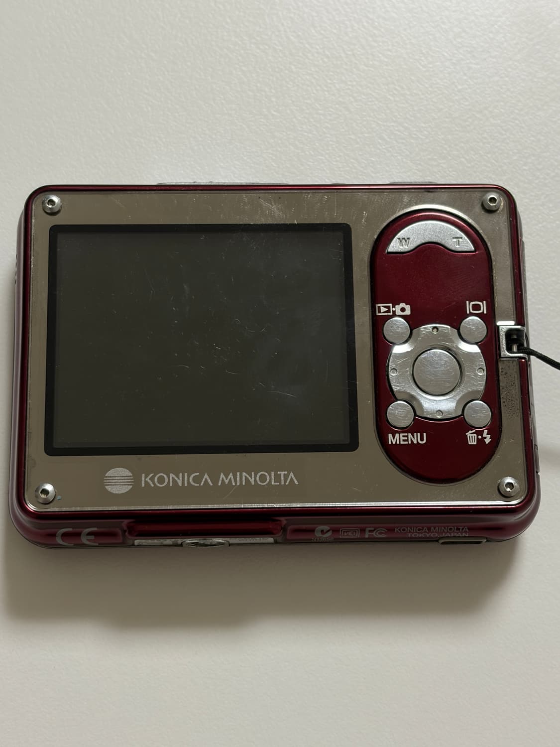 미놀타 dimage x1 딥와인 디지털카메라 디카 상품이미지3