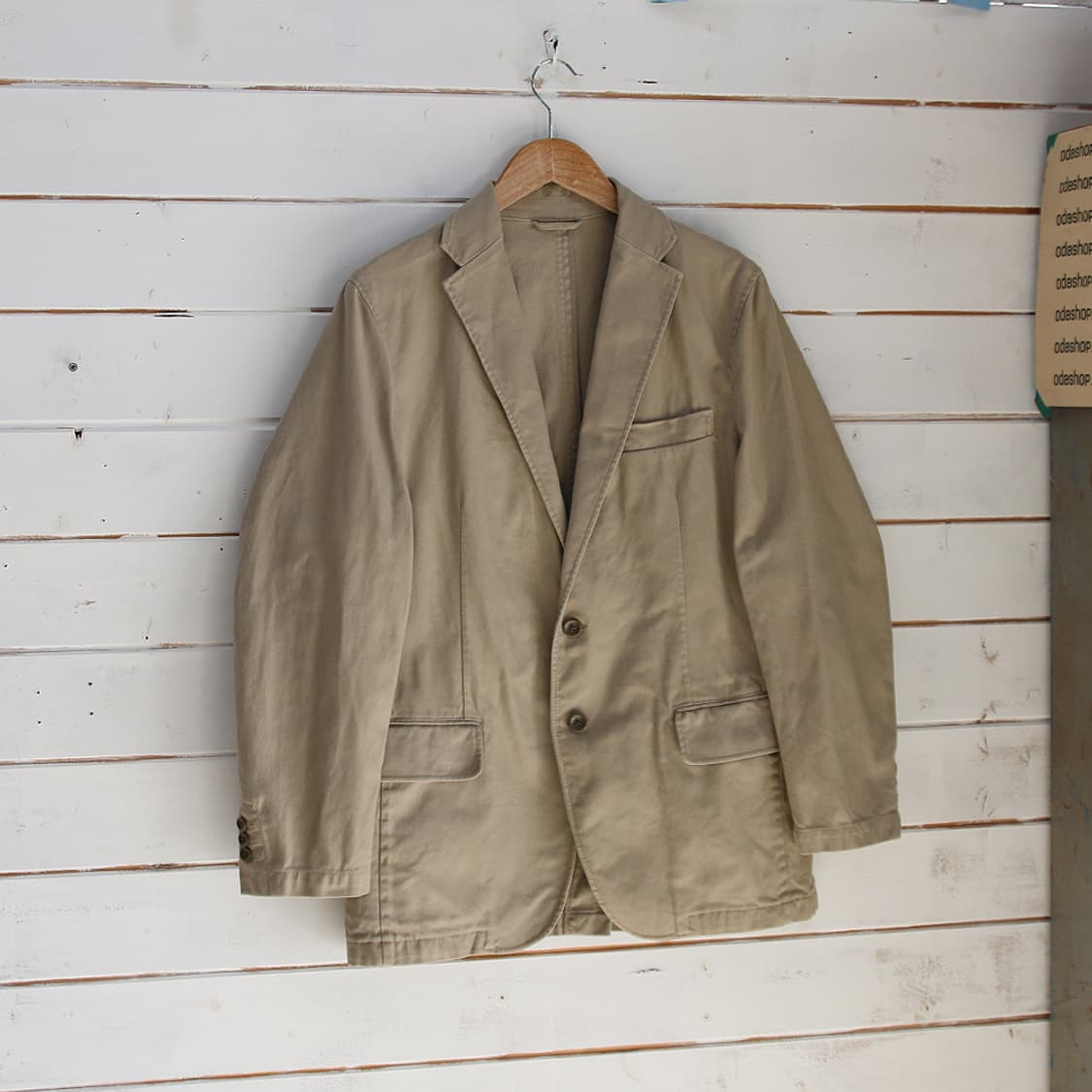 (착용컷) 유니클로 코튼 블레이져 (남성용 100) 상품이미지1