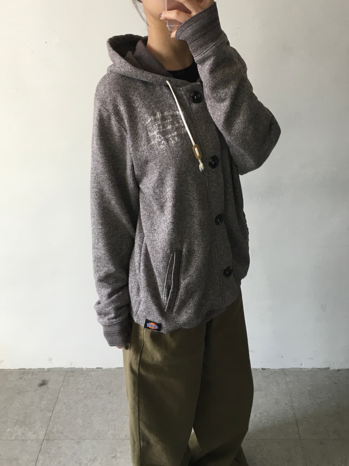 디키즈 후드 코튼가디건 상품이미지2