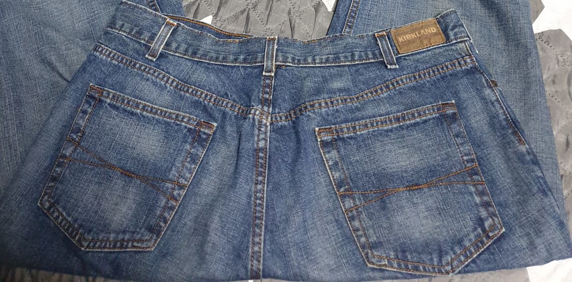 커클랜드 빈티지 워시드 세미와이드 데님팬츠 (36) 상품이미지3