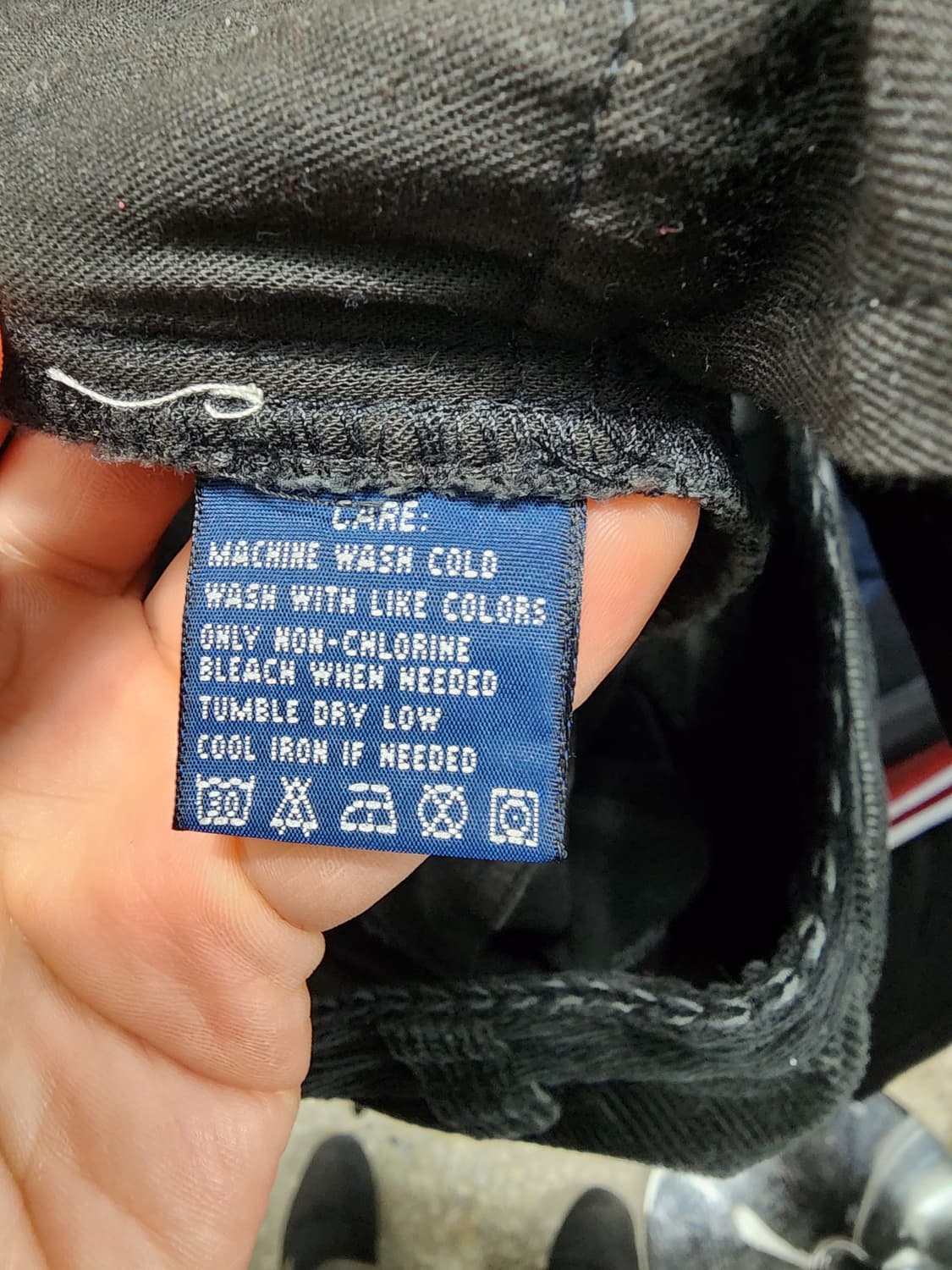 폴로 랄프로렌 블랙 코듀로이 부츠컷 팬츠 상품이미지4