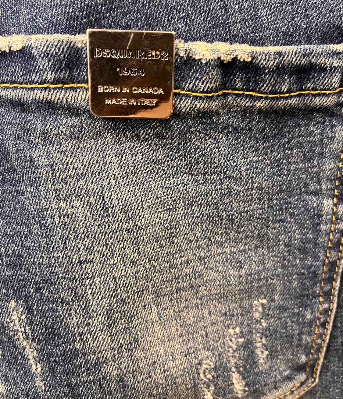 디스퀘어드2 데미지 워싱 데님 팬츠 52 상품이미지3
