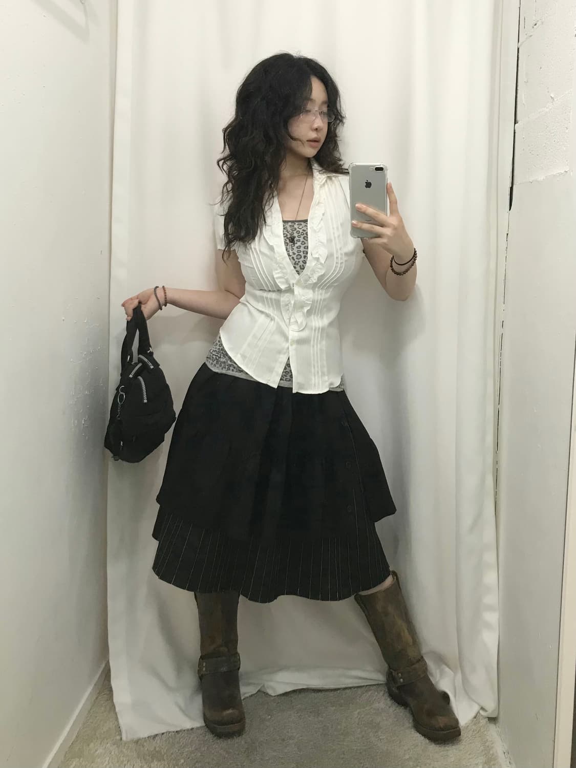 레오파드 긱시크 코디 세트 🖤 상품이미지1