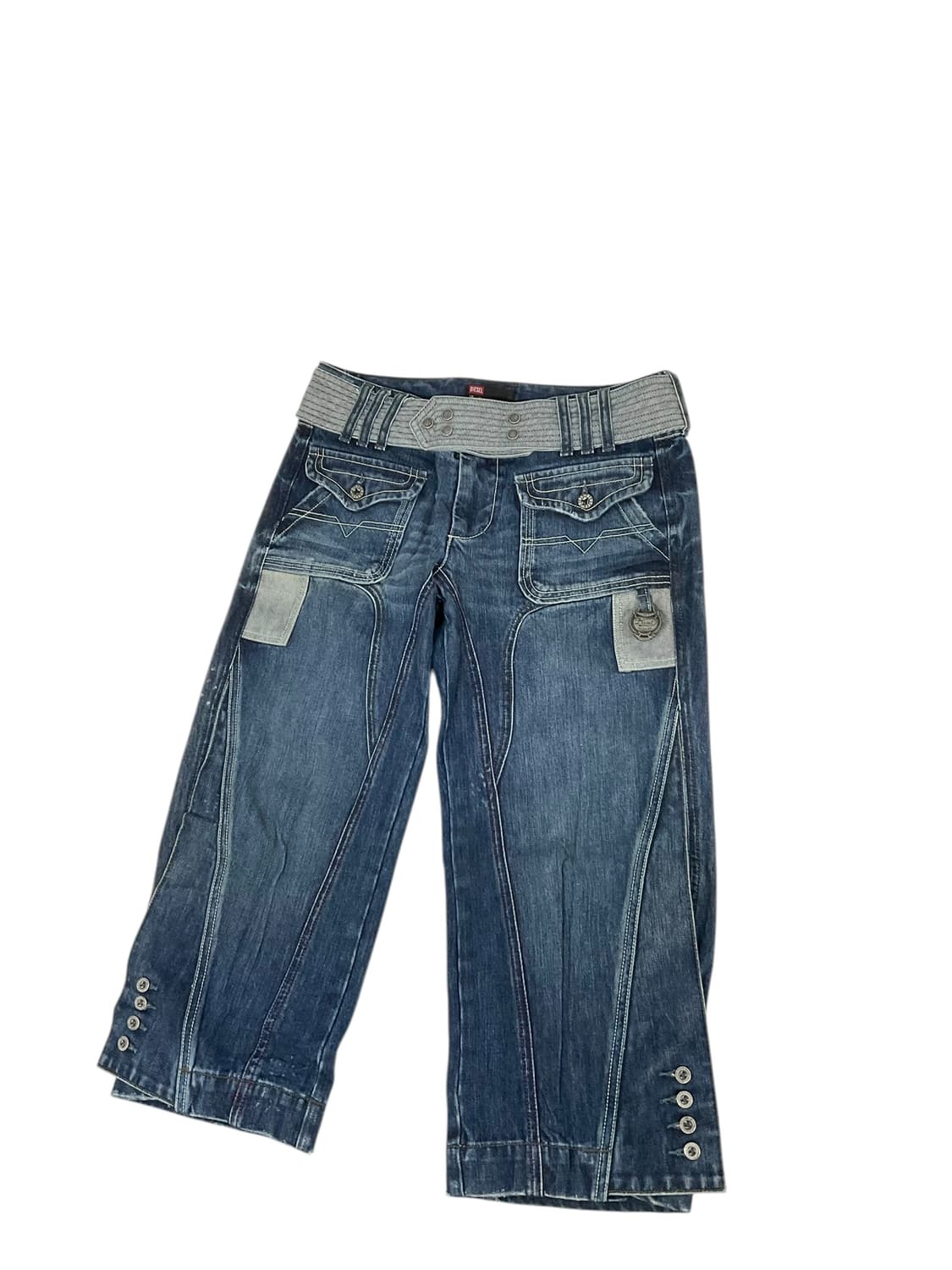 Diesel 디젤 7부 데님  상품이미지2