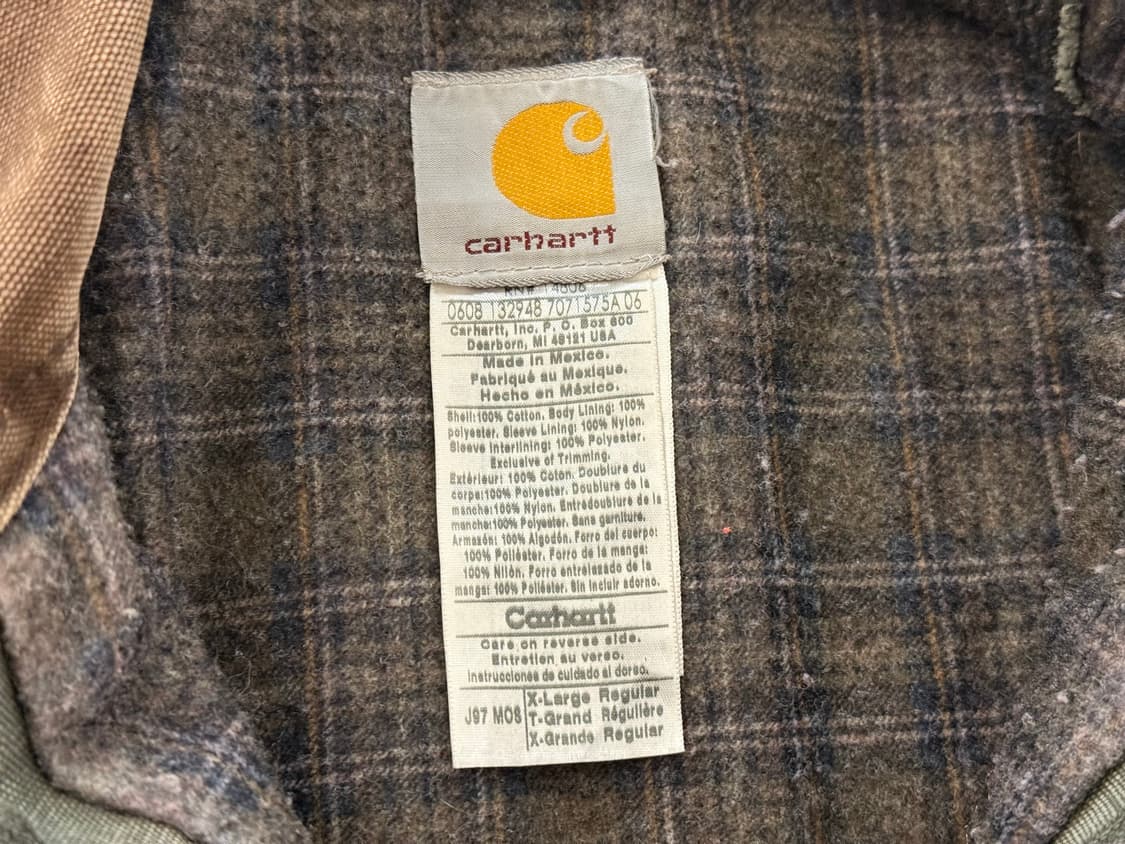 [XL] 칼하트 디트로이트 자켓 J97 MOS 상품이미지4