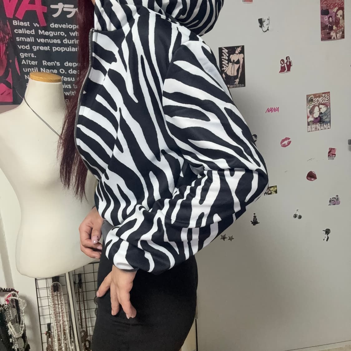 지브라 후드집업  상품이미지2