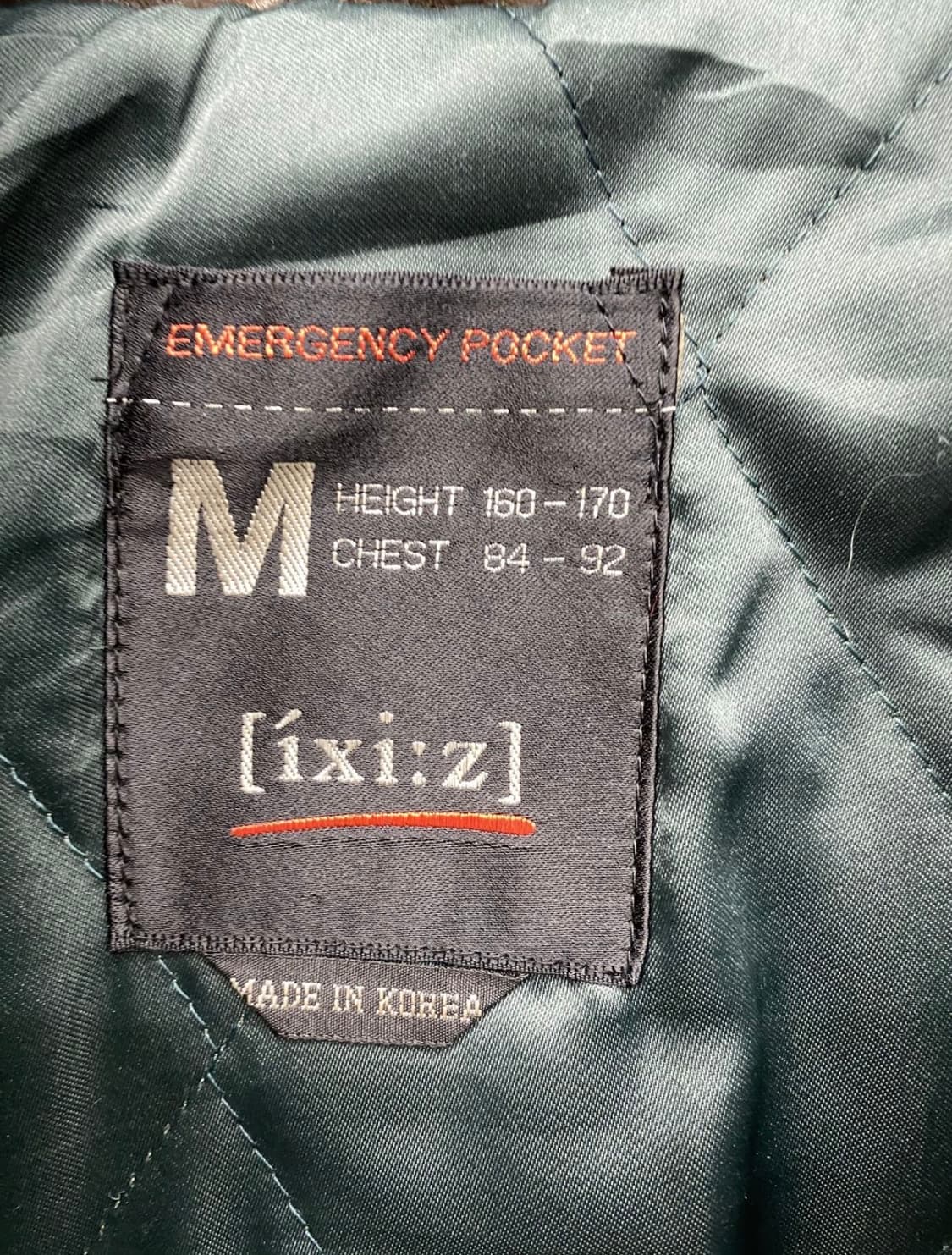 Ixiz brown leather jacket# 상품이미지8