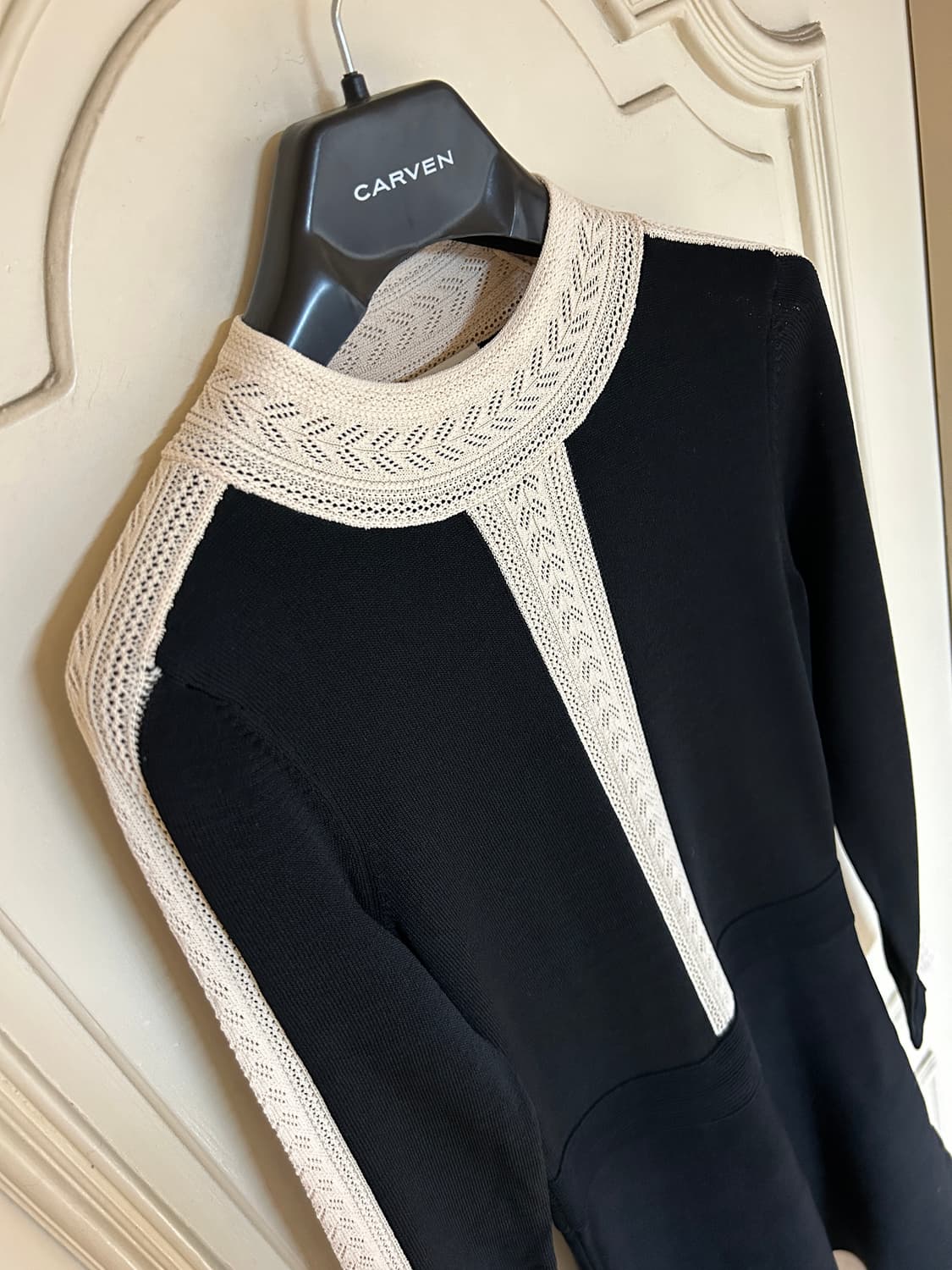 산드로 엘라스틴 니트 원피스 상품이미지2