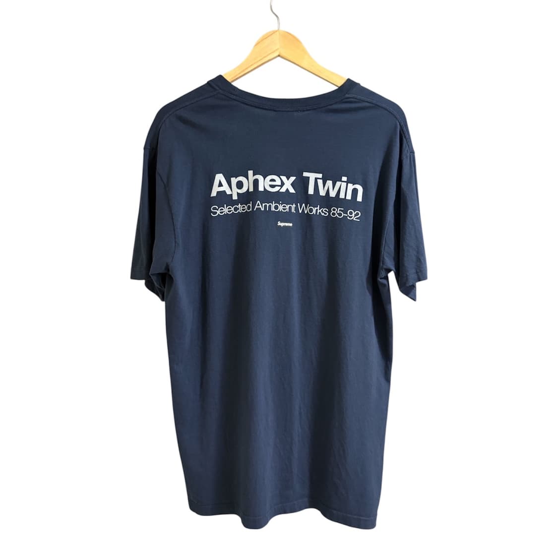 슈프림 aphex twin 티셔츠 네이비 상품이미지2