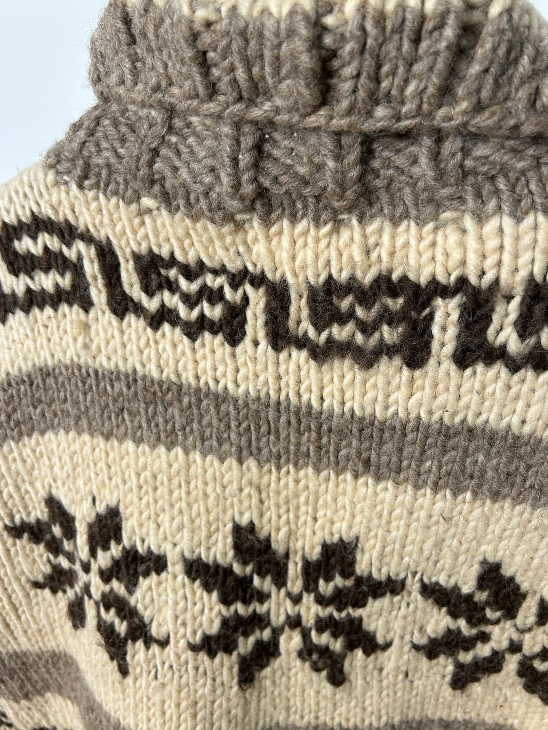 90s Polo  Hand Knit Sweater 상품이미지6