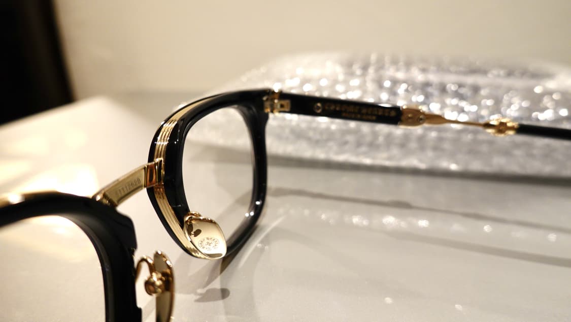 크롬하츠 덕버터 블랙/골드 안경 상품이미지8