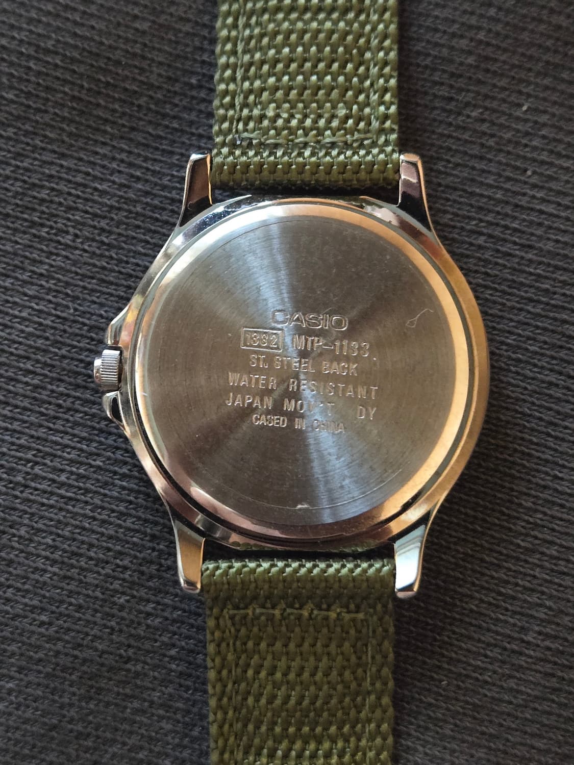 빈티지 카시오 MTP-1133 세이코/시티즌/해밀턴/타이맥스 상품이미지6