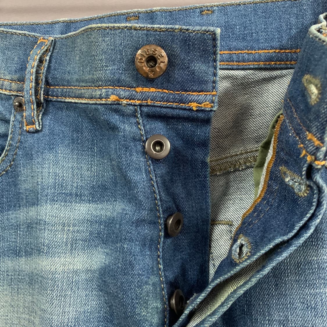30인치 디젤 테파 워싱 스판 데님 청바지 상품이미지6