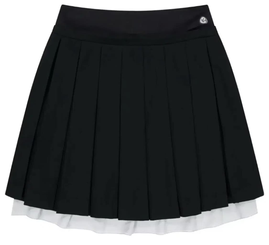 (구해요) 코이세이오 플리츠 스커트 블랙 상품이미지1