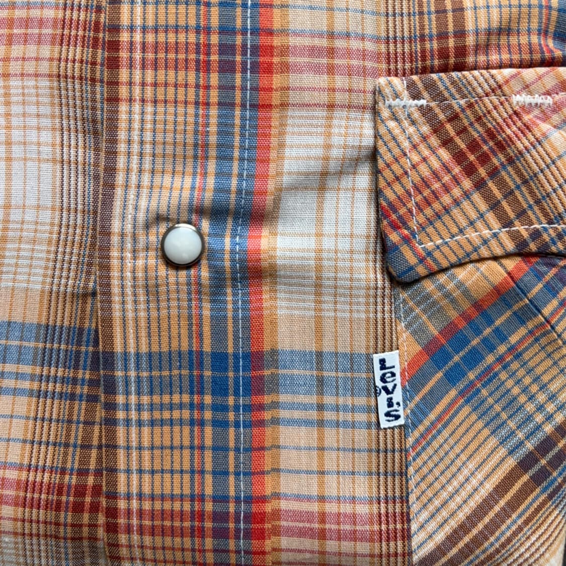 70s 데드스탁 리바이스 Levi’s 오리지널 웨스턴 셔츠 상품이미지2